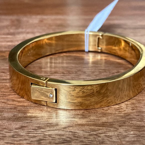 J.Crew Gold Bangle - Picture 1 of 6